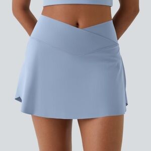 HALARA NWT Light Blue Skort